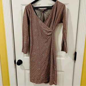 Patagonia Bay Laurel wrap dress size medium